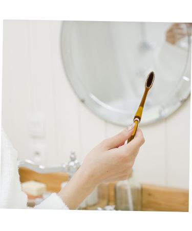 Buy Healvian 4 Pack Adult Toothbrush | Soft Bristle Travel Brushes for Healthy Smiles - Buy Online on GoSupps.com