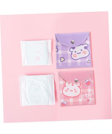Collbath 2-St Storage Bag for Women's Bandages - Versatile High-Capacity PU Bag for Outdoor Use - Stylish & Functional Decorative Case for All Ages - Buy Online on GoSupps.com