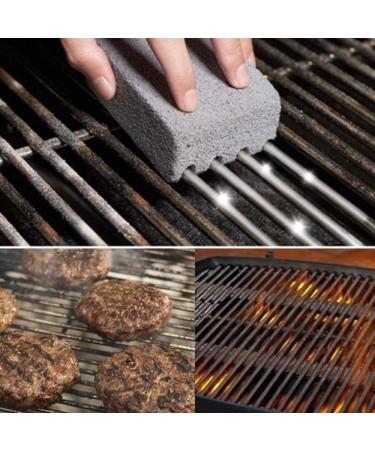 Strong Cleaning Pumice Stone Pumice Stone for Toilet Cleaning Suitable for Cleaning Toilet Bathroom Kitchen Sink Grill (2pcs with Handle) - Buy Online on GoSupps.com