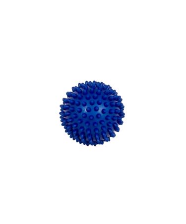 Therapy massage ball with nubs |Soft Deluxe |Noppenball |Hedgehog ball |Hardness can be varied yourself |Different diameter (8cm dark blue) - Buy Online on GoSupps.com
