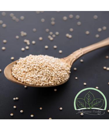 Pachamama Fruits BIO Quinoa white gluten free vegan whole wheat fair trade 1 x 1 kg - Buy Online on GoSupps.com