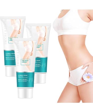 Multi Effect Body Massage Cream Beauty Figure Body Slimming Massage Cream Skin Tightening Body Crema Firming Lotion Body Moisturizer Lifting Cream for All Skin - 60g (3Pcs)