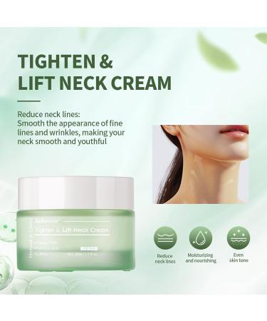 50ML Tighten and Lift Neck Cream Neck Firming Cream Anti-Aging Neck Cream Anti Wrinkle Moisturizing Neck Cream Smoothing Double Chin Neck Cream Neck Firming Cream Tightening Lifting Sagging Skin - Buy Online on GoSupps.com
