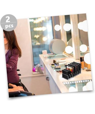 DRESSOOS 2pcs Cosmetic Bracket Eye Shadow Rack Pressed Powder Storage Rack Makeup Rack Makeup Stand Household - Buy Online on GoSupps.com