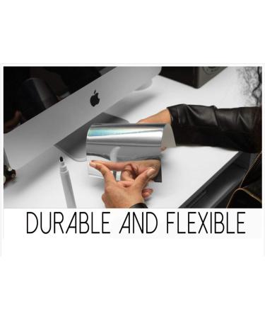 Q-BICS Flexible Adhesive Mirror Sheets 6 x 9 - 3 Pack | Non Glass Cut to Size Craft Plastic Mirror Stickers | Peel Off Protective Cover Sheet Included - Buy Online on GoSupps.com