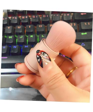 DOITOOL Powder Brush Blush Brush Fluffy Blush Brush Large Powder Brush Loose Powder Makeup Brush Loose Powder Brush Cosmetics Miss Telescopic Brush Make up Pink Injection Handle - Buy Online on GoSupps.com