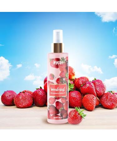 Buy Nykaa Naturals Wanderlust Body Milk - Strawberry Daiquiri for Women - 6.76 oz | International Shipping Available - Buy Online on GoSupps.com