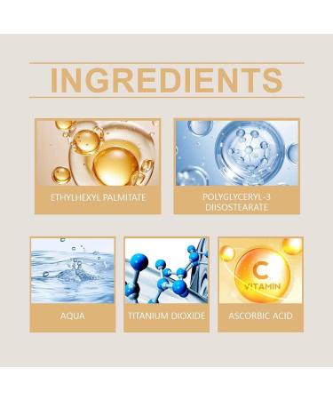 Fluid Foundation Liquid Concealer Waterproof Concealer Makeup For Face Long Lasting Lightweight Transfer-Free High Coverage All Skin Types - 1 fl oz (Ivory White 1) - Buy Online on GoSupps.com