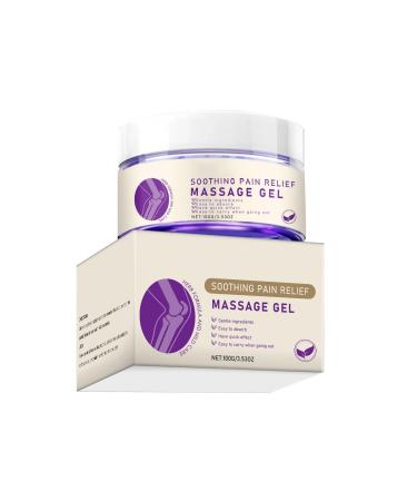 Gel de massage antidouleur cr me absorption rapide pour le soulagement des douleurs musculaires et articulaires pour le dos la nuque les paules les genoux et la r cup ration sportive