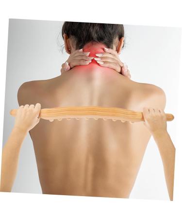 Solustre 4-Piece Roller Stick with 20 Balls - Full Body Massage Device Gua Sha Therapy Wooden Body Massager Tools for Ultimate Relaxation - Buy Online on GoSupps.com