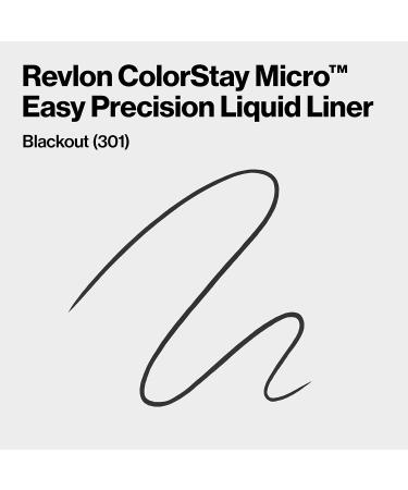 REVLON ColorStay Micro Easy Precision Liquid Liner 301 Blackout - Pack of 2 - Buy Online on GoSupps.com
