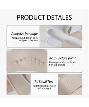 ZOPJUMA Double Chin Reducer V-line Mask Face Lifting Mask Face Slimming Band Facial Strap Chin Strap Anti-Wrinkle Face Mask for Saggy Face Skin - Buy Online on GoSupps.com