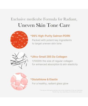 Facekidron Salmon DNA PDRN Anti-Aging Serum 5000ppm Salmon Egg DNA Ampoule 2000ppm Collagen Glutathione Niacinamide & 6 Hyaluronic Acids Korean Skincare for Wrinkles & Radiance - Buy Online on GoSupps.com