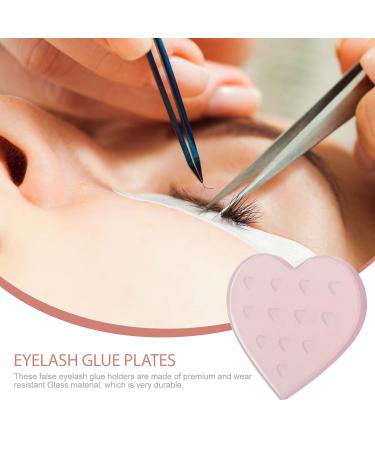 Eyelash Adhesive Station Gasket | Eyelash Extension Pad & Grafting Tool | Pink Lash Tray for False Eyelash Application - Buy Online on GoSupps.com