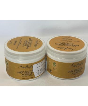 Shea Moisture Raw Shea Butter Deep Treatment Masque 326ml x2 - Buy Online on GoSupps.com
