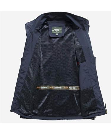 Gihuo Men's Fishing Vest Utility Safari Travel Work Vest - Navy X-Large - Buy Online on GoSupps.com