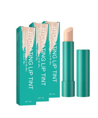 Moisturizing Lip Tint, Natural Ingredients, Conditioning and Nourishing Tinted Lip Balm, Non-Sticky and Long Lasting