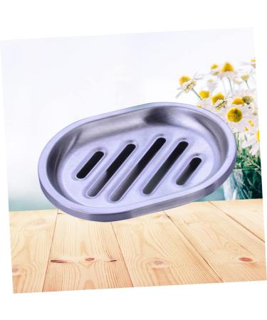Ciieeo Kitchen Soap Rack Soap Holder Soap Container Rack Bathroom Soap Rack Box Stainless Steel - Buy Online on GoSupps.com