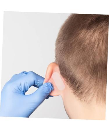 Elf Ear Stickers - Clear Earrings 6 Sheets for Ear Lobe Support | Transparent Cosmetics Ear Tape - White 4X1.5X0.1CM - Buy Online on GoSupps.com