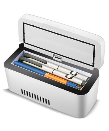 Diabetes Mini Portable Insulin Fridge Freezer Box Electric Medicines Refrigerator 2-8 C with USB Charging for Travel Car