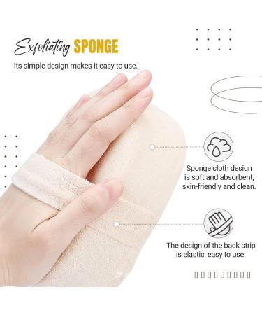 StemSpa Nanocell Exfoliating Sponge - Dead Skin Remover & Gentle Body Scrub (2-Pack) - Buy Online on GoSupps.com