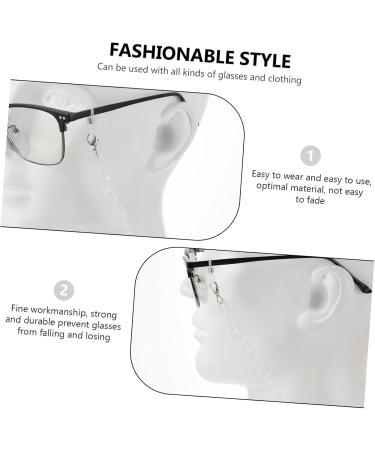 Minkissy Masking Glass Chain | Anti-Lost Neck Lanyard for Glasses & Masks | Comfortable & Stylish Face-Covering Straps - Buy Online on GoSupps.com