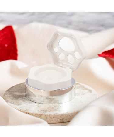 DRESSOOS 3pcs Eye Shadow Eyeshadow Blush Palette Makeup Pallet Organizer Supply White Plastic - Buy Online on GoSupps.com