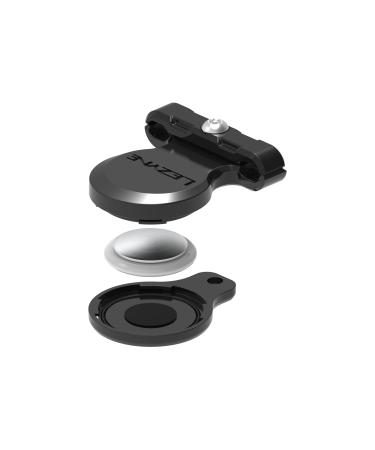 LEZYNE Matrix Saddle Tagger, Stealth Bicycle Airtag Seat Mount Case, Lightweight, Durable Composite Matrix, IPX7 Waterproof, Hidden Airtag Holder for Bikes