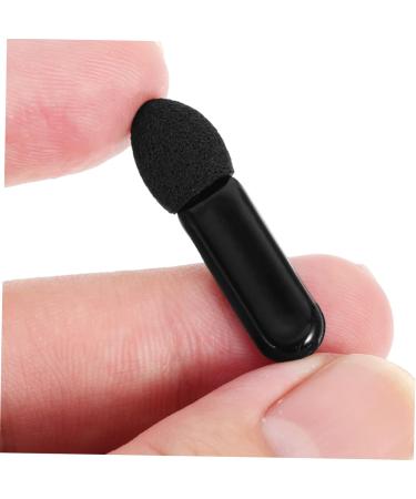 Baluue 500 Pcs Mini Eyeshadow Swab Eyelash Applicator Mini Lip Brush Eyeshadow Sponge Brush Plastic Black - Buy Online on GoSupps.com