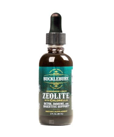 Bucklebury Zeolite Liquid Suspension w/Chlorella - Detox Support Immune System and Digestive Tract Health Support (60 Servings) Zeolite Suspension Liquid with Chlorella - Buy Online on GoSupps.com