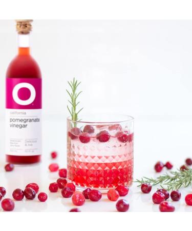 O Pomegranate Champagne Vinegar 300 mL Glass Bottle - Buy Online on GoSupps.com