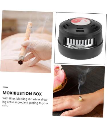 Portable Minkissy Moxibustion Box - 9-Piece Moxa Heating Set for Body Relief | International Shipping Available - Buy Online on GoSupps.com