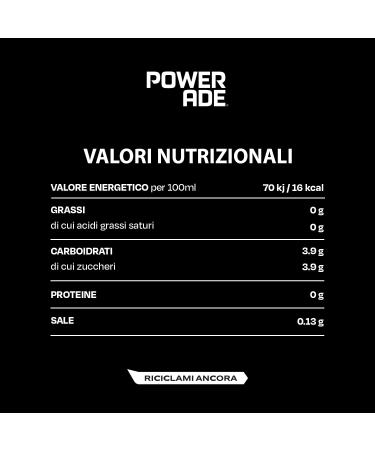Powerade Mountainblast Pack of 12 (500ml Bottles) - Refreshing Sports Drink Delivery Only in Austria - Buy Online on GoSupps.com