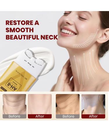 BEAUTIVANA KOEC AH-8 Firming Neck Cream for Crepey Skin Hexapeptide Moisturizing & Tightening Lotion for Neck & D collet Anti-Aging Body Care for Women & Men Day & Night Skincare Use - Buy Online on GoSupps.com