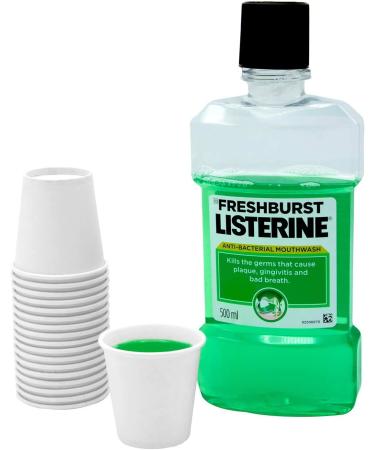 300 Count 3 oz. White Paper Cups - Small Disposable Bathroom, Espresso, Mouthwash Cups - Buy Online on GoSupps.com