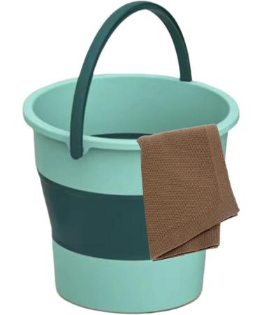 Sand Buckets Portable Folding Bucket with Sturdy Handle Foldable Sand Bucket Folding Silicone Bucket Portable Folding Bucket with Sturdy Handle Camping Bucket Foldable Bucket for Car small) Green - Buy Online on GoSupps.com