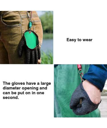 Buy Wavata Waterproof Fishing Gloves - Cutting-Resistant with Magnetism Release Buckle & Safety Rope for Pike & Catfish Handling - Buy Online on GoSupps.com
