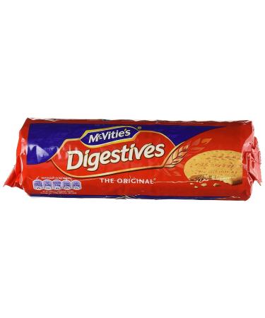 Mcvitie's Digestives Crunchy Wheat Biscuits Cookie (4 Pack) - 400g - Zuvo Packed - Best of British Biscuit - Sweet Wheat Taste, Crumbly Texture - No Artificial Flavors or Colors - Buy Online on GoSupps.com