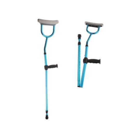 Foldable Axillary Crutches with Arm Support Lightweight Aluminum Alloy Tube Adjustable Crutches for Elderly and Recovered People Selfless dedication