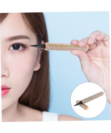 1pc Eyeliner Fake Lashes Fake Eyelashes False Eyelashes Cosmetic Makeup Pen Auxiliary Full Diamond - Buy Online on GoSupps.com
