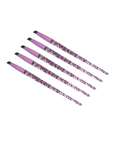 Eyebrow Brush Set Glitter Handle Soft Hair Brow Tool for Eyebrow Makeup Hairlines Smoky Makeup Eyeshadow Concealer and Lip Brush Multiple Use Multiple Applicable Place