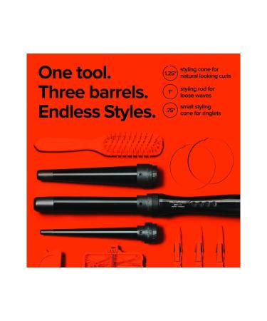 Paul Mitchell Pro Tools Express Ion Unclipped 3-in-1 Ceramic Curling Wand - Black - Buy Online on GoSupps.com