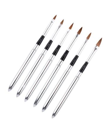 CHAWHO Nail Design Pens - 6pcs Nail Brushes for Design Painting and Detailing Nails and Nail Art Brushes