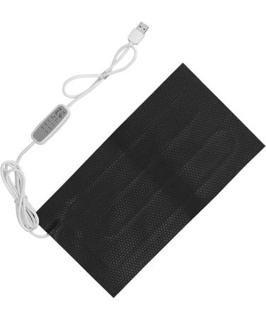 DC5V Waterproof Electric Heating Pad - 4 Speed USB Temperature Regulating Fabric Heater (15x30cm) for Fast Pain Relief - Buy Online on GoSupps.com