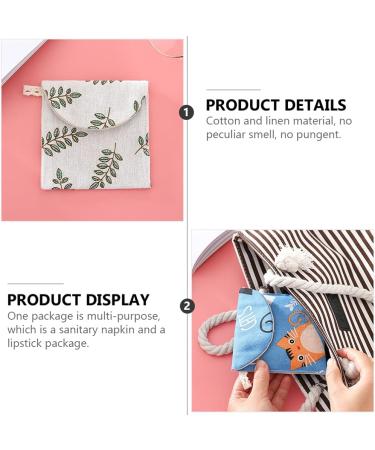 Exceart Women's Menstruation Wallet Bag - Stylish Makeup Organizer for Travel & Daily Use - Buy Online on GoSupps.com