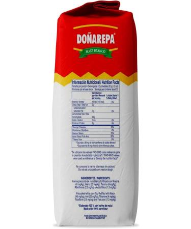 White corn flour Colombia bag 1 0 kg -- Harina de Ma z Precocida Blanca DO AREPA - Buy Online on GoSupps.com