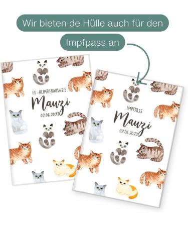 Personalized Wilhelm Fell Case for EU Pet ID Card | Custom Name & Birthdate | Perfect Gift for Pet Owners | Protective Cover for Pet ID (Mauzi) - Buy Online on GoSupps.com