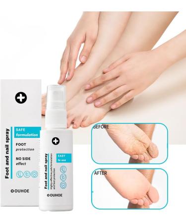 Sprays Pour Les Pieds Et Les Ongles 2 Pcs Produits De Soins Des Pieds Sprays S rum Ongles Pour La Croissance Et La Force Pour Hommes Et Femmes 30ml 0.5 ml (Lot de 2) - Buy Online on GoSupps.com