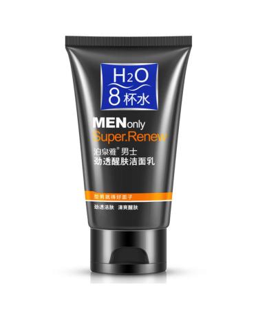 BIOAQUA MEN Super Renew Effective Cleansing Formula Oil Control Fresh Face 100g