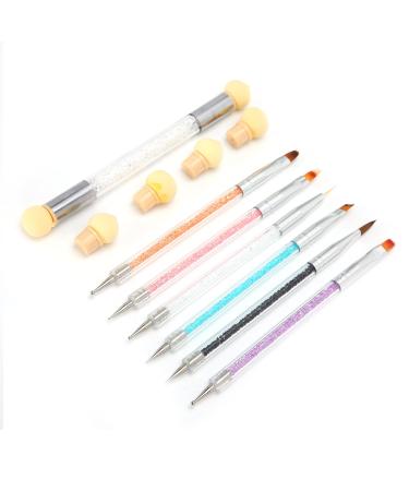 Nail Art Tools Nail Art Pen Soft Delicate Acrylic Ergonomic with Dual ended Design for Nail Salon